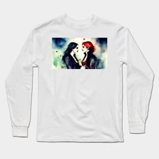 Vampires in love Long Sleeve T-Shirt